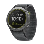 Смарт-годинник Garmin Enduro Steel with Gray UltraFit Nylon Strap (010-02408-00/10)