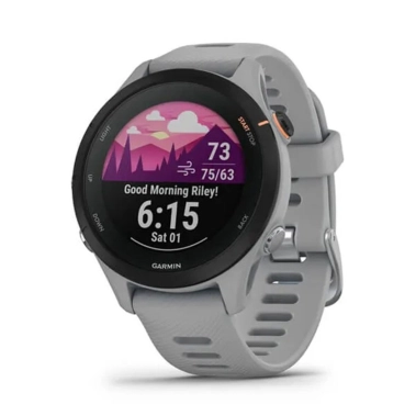 Смарт-часы Garmin Forerunner 255S Powder Gray (010-02641-02/12) - цена, характеристики, отзывы, рассрочка, фото 1