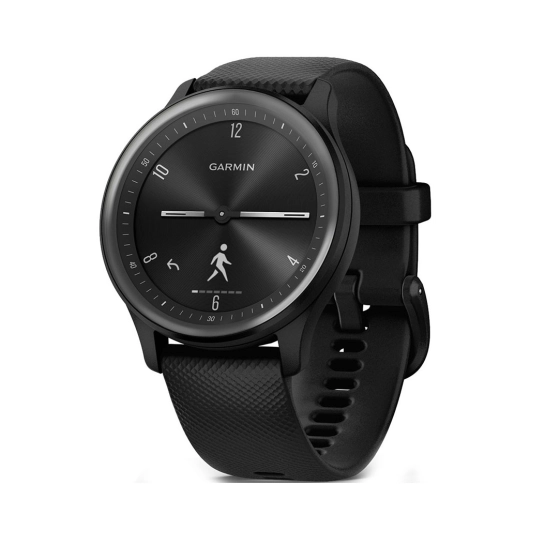 Смарт-часы Garmin Vivomove Sport Black Case and S. Band w. Slate Accents (010-02566-00)
