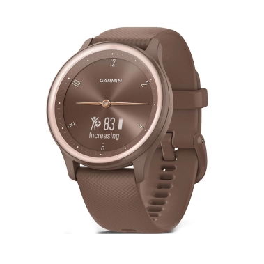 Смарт-часы Garmin Vivomove Sport Cocoa Case and S. Band w. P. Gold Accents (010-02566-02) - цена, характеристики, отзывы, рассрочка, фото 1