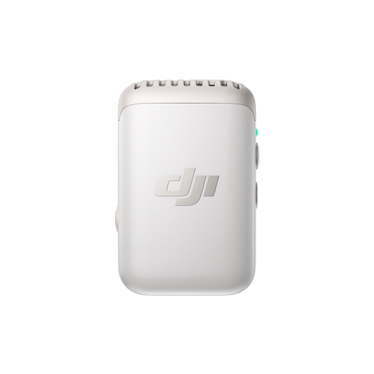 Передатчик радиосистемы DJI Mic 2 Transmitter Pearl White (CP.RN.00000329.01) - цена, характеристики, отзывы, рассрочка, фото 1