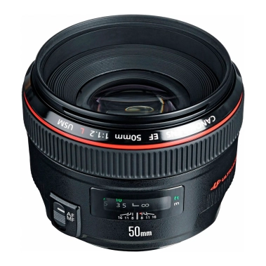 Об'єктив для фотоапарата Canon EF 50mm f/1.2L USM (1257B005) - цена, характеристики, отзывы, рассрочка, фото 1