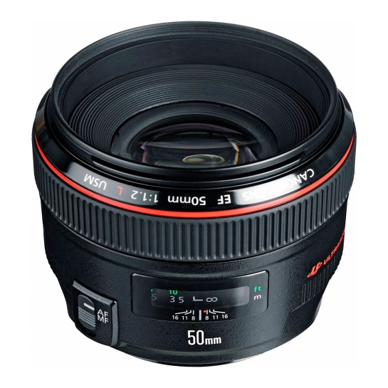 Объектив для фотоаппарата Canon EF 50mm f/1.2L USM (1257B005)