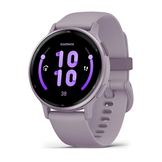Смарт-часы Garmin Vivoactive 5 Metallic Orchid Aluminum Bezel with Orchid Case and Silicone (010-02862-13/53)