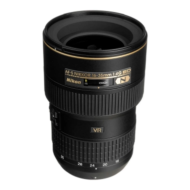 Об'єктив фотокамери Nikon AF-S Nikkor 16-35mm f/4G ED VR (JAA806DB) - цена, характеристики, отзывы, рассрочка, фото 1