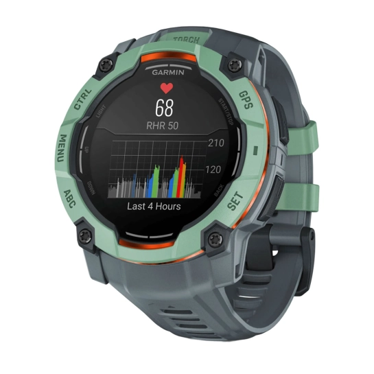 Смарт-часы Garmin Instinct 3 45mm AMOLED Neo Tropic with Neo Tropic Band (010-02936-01)