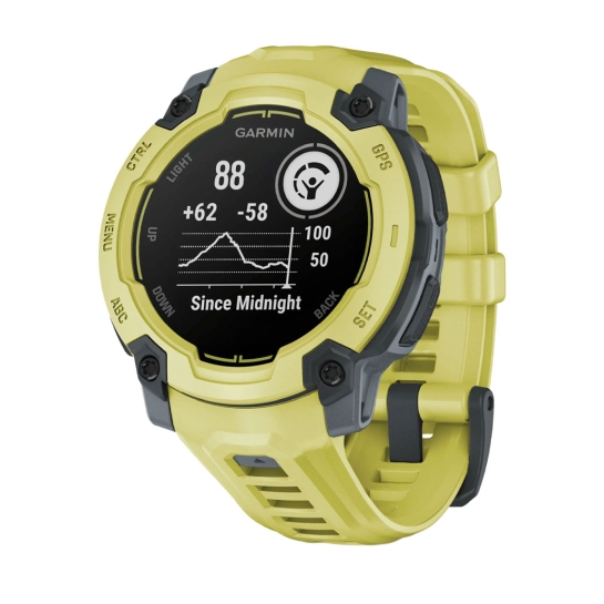 Смарт-часы Garmin Instinct E 45mm Electric Lime with Electric Lime Band (010-02933-01) - цена, характеристики, отзывы, рассрочка, фото 1