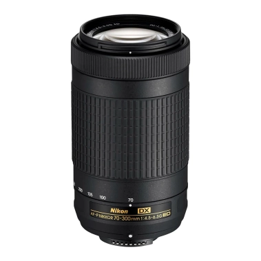 Об'єктив для фотоапарата Nikon AF-P DX NIKKOR 70-300mm f/4.5-6.3E ED VR (JAA833DA) - цена, характеристики, отзывы, рассрочка, фото 1