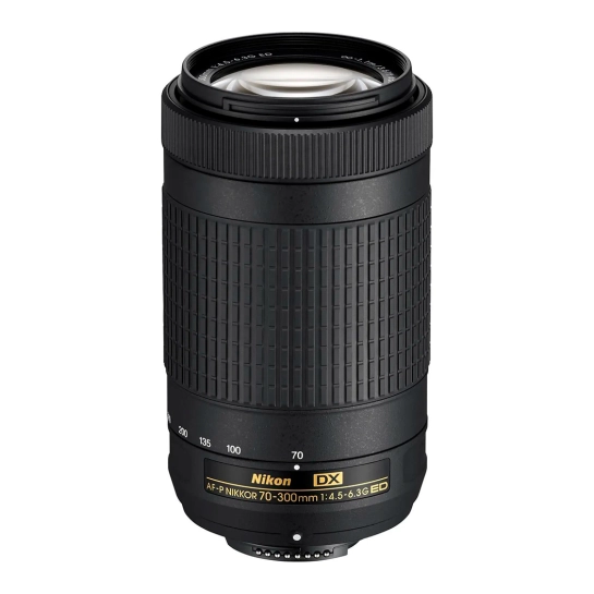 Объектив для фотоаппарата Nikon AF-P DX NIKKOR 70-300mm f/4.5-6.3E ED VR (JAA833DA)