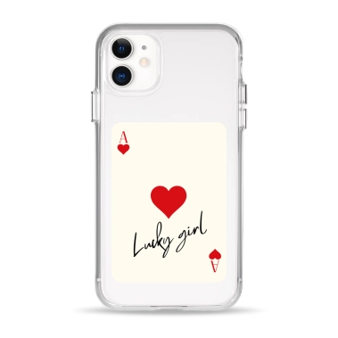 Чехол Pump Clear Case for iPhone 11 Ace of hearts - цена, характеристики, отзывы, рассрочка, фото 1