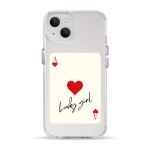 Чехол Pump Clear Case for iPhone 13 Ace of hearts