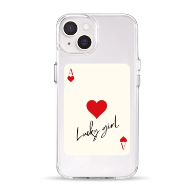 Чехол Pump Clear Case for iPhone 14 Ace of hearts - цена, характеристики, отзывы, рассрочка, фото 1