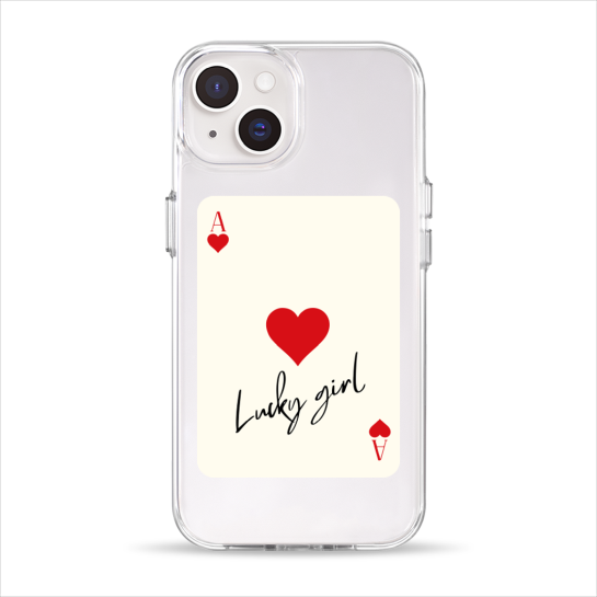 Чохол Pump Clear Case for iPhone 14 Ace of hearts - ціна, характеристики, відгуки, розстрочка, фото 1