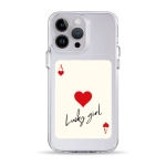 Чохол Pump Clear Case for iPhone 14 Pro Max Ace of hearts