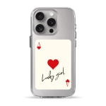 Чохол Pump Clear Case for iPhone 15 Pro Ace of hearts