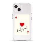 Чохол Pump Clear Case with MagSafe for iPhone 14 Ace of hearts