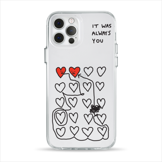 Чехол Pump Clear Case for iPhone 12/12 Pro Always you - цена, характеристики, отзывы, рассрочка, фото 1