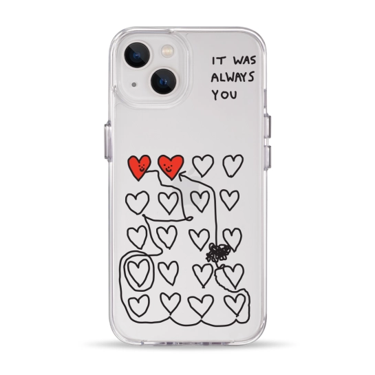 Чохол Pump Clear Case for iPhone 13 Always you