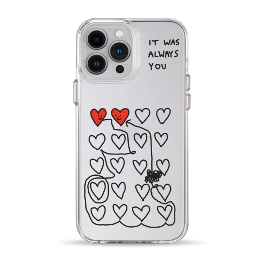 Чехол Pump Clear Case for iPhone 13 Pro Max Always you