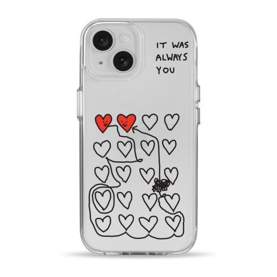 Чохол Pump Clear Case for iPhone 15 Always you