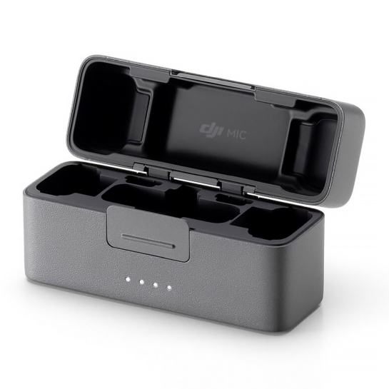 Зарядный кейс для микрофонной радиосистемы DJI Mic 2 Charging Case (CP.RN.00000330.01) - цена, характеристики, отзывы, рассрочка, фото 1