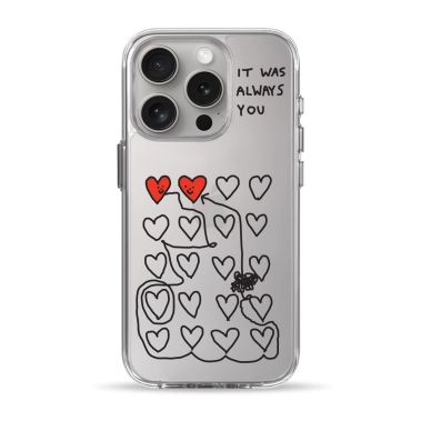 Чехол Pump Clear Case for iPhone 15 Pro Always you - цена, характеристики, отзывы, рассрочка, фото 1