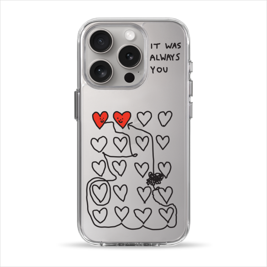 Чохол Pump Clear Case for iPhone 15 Pro Always you - ціна, характеристики, відгуки, розстрочка, фото 1