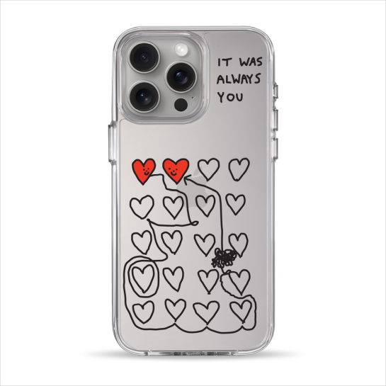 Чехол Pump Clear Case for iPhone 15 Pro Max Always you - цена, характеристики, отзывы, рассрочка, фото 1