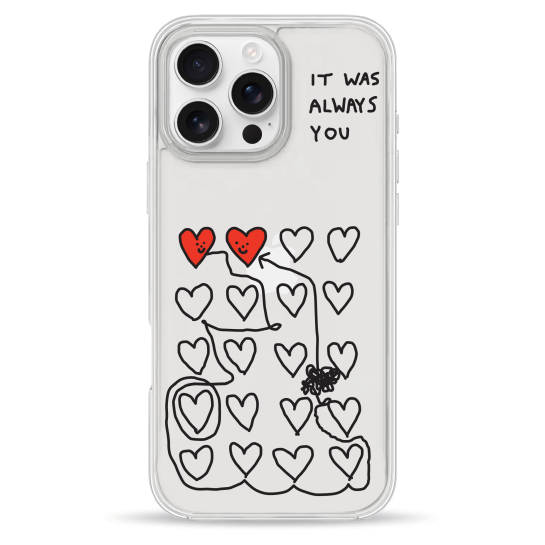 Чохол Pump Clear Case for iPhone 16 Pro Max Always you - ціна, характеристики, відгуки, розстрочка, фото 1