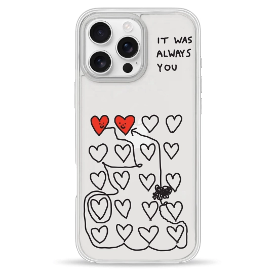 Чехол Pump Clear Case for iPhone 16 Pro Max Always you