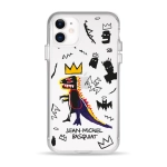 Чехол Pump Clear Case for iPhone 11 Basquiat