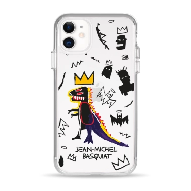 Чохол Pump Clear Case for iPhone 11 Basquiat - цена, характеристики, отзывы, рассрочка, фото 1