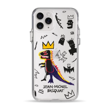 Чохол Pump Clear Case for iPhone 11 Pro Basquiat - цена, характеристики, отзывы, рассрочка, фото 1