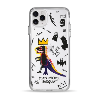 Чохол Pump Clear Case for iPhone 11 Pro Max Basquiat - цена, характеристики, отзывы, рассрочка, фото 1
