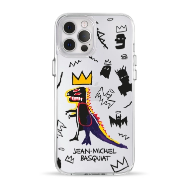 Чохол Pump Clear Case for iPhone 12 Pro Max Basquiat - цена, характеристики, отзывы, рассрочка, фото 1