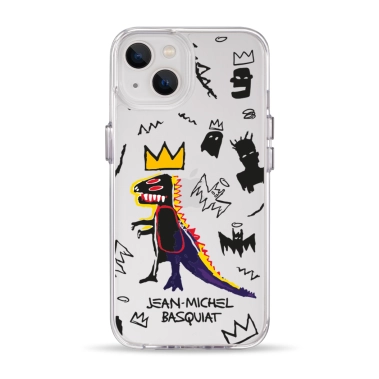 Чохол Pump Clear Case for iPhone 13 Basquiat - цена, характеристики, отзывы, рассрочка, фото 1