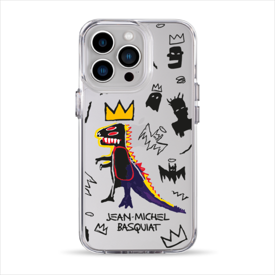 Чохол Pump Clear Case for iPhone 13 Pro Basquiat - ціна, характеристики, відгуки, розстрочка, фото 1