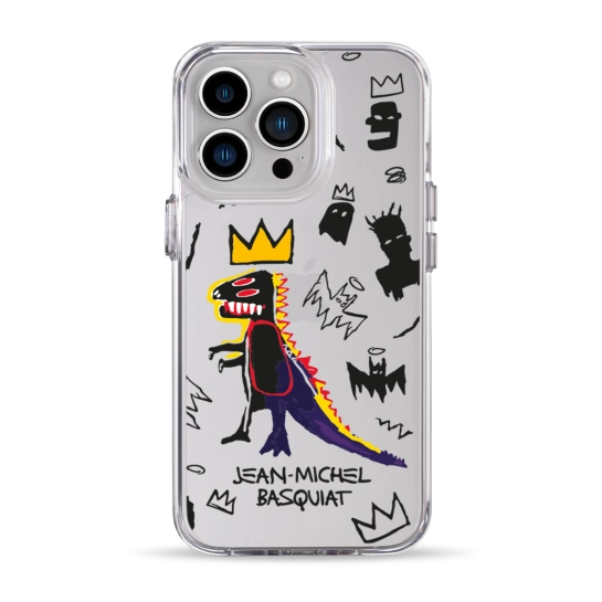 Чохол Pump Clear Case for iPhone 13 Pro Basquiat
