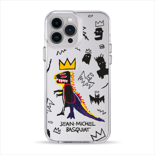 Чехол Pump Clear Case for iPhone 13 Pro Max Basquiat - цена, характеристики, отзывы, рассрочка, фото 1