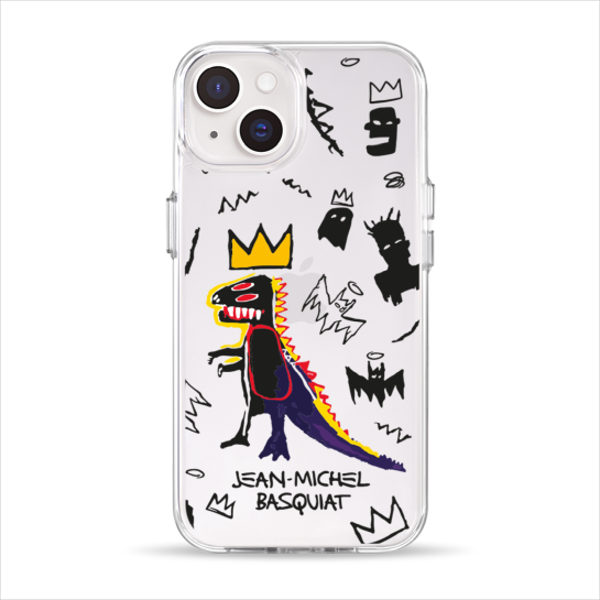 Чехол Pump Clear Case for iPhone 14 Basquiat - цена, характеристики, отзывы, рассрочка, фото 1