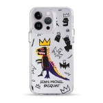 Чохол Pump Clear Case for iPhone 14 Pro Max Basquiat