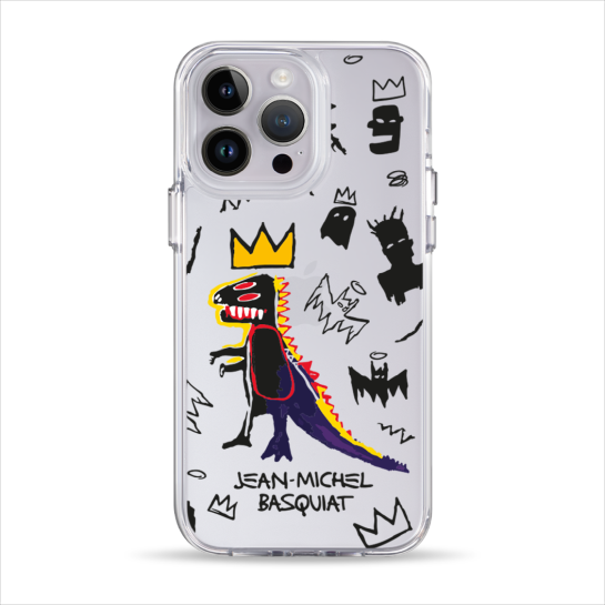 Чехол Pump Clear Case for iPhone 14 Pro Max Basquiat - цена, характеристики, отзывы, рассрочка, фото 1