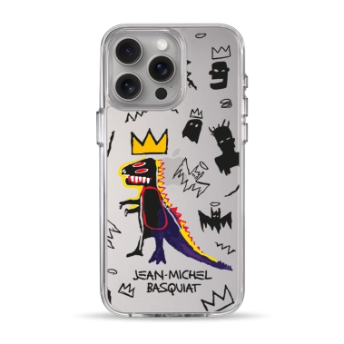 Чехол Pump Clear Case for iPhone 15 Pro Max Basquiat - цена, характеристики, отзывы, рассрочка, фото 1