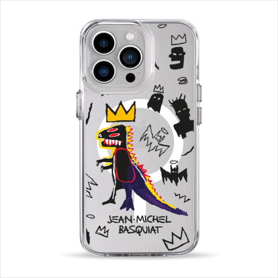 Чехол Pump Clear Case with MagSafe for iPhone 13 Pro Basquiat - цена, характеристики, отзывы, рассрочка, фото 1