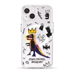 Чехол Pump Clear Case with MagSafe for iPhone 14 Basquiat