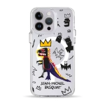 Чохол Pump Clear Case with MagSafe for iPhone 14 Pro Basquiat
