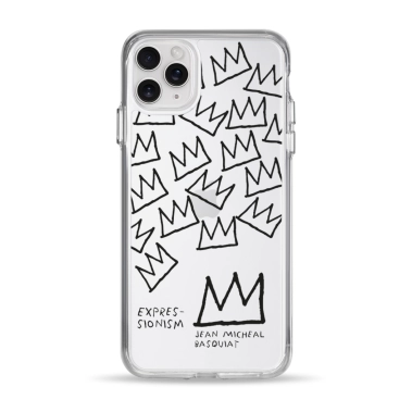 Чохол Pump Clear Case for iPhone 11 Pro Max Basquiat 2 - цена, характеристики, отзывы, рассрочка, фото 1