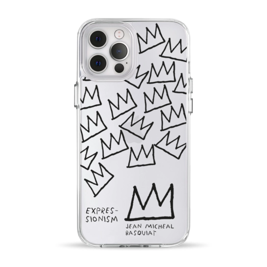 Чехол Pump Clear Case for iPhone 12 Pro Max Basquiat 2