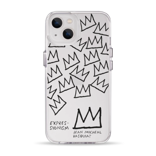 Чохол Pump Clear Case for iPhone 13 Basquiat 2