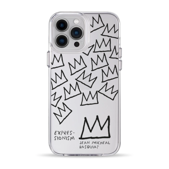 Чехол Pump Clear Case for iPhone 13 Pro Max Basquiat 2